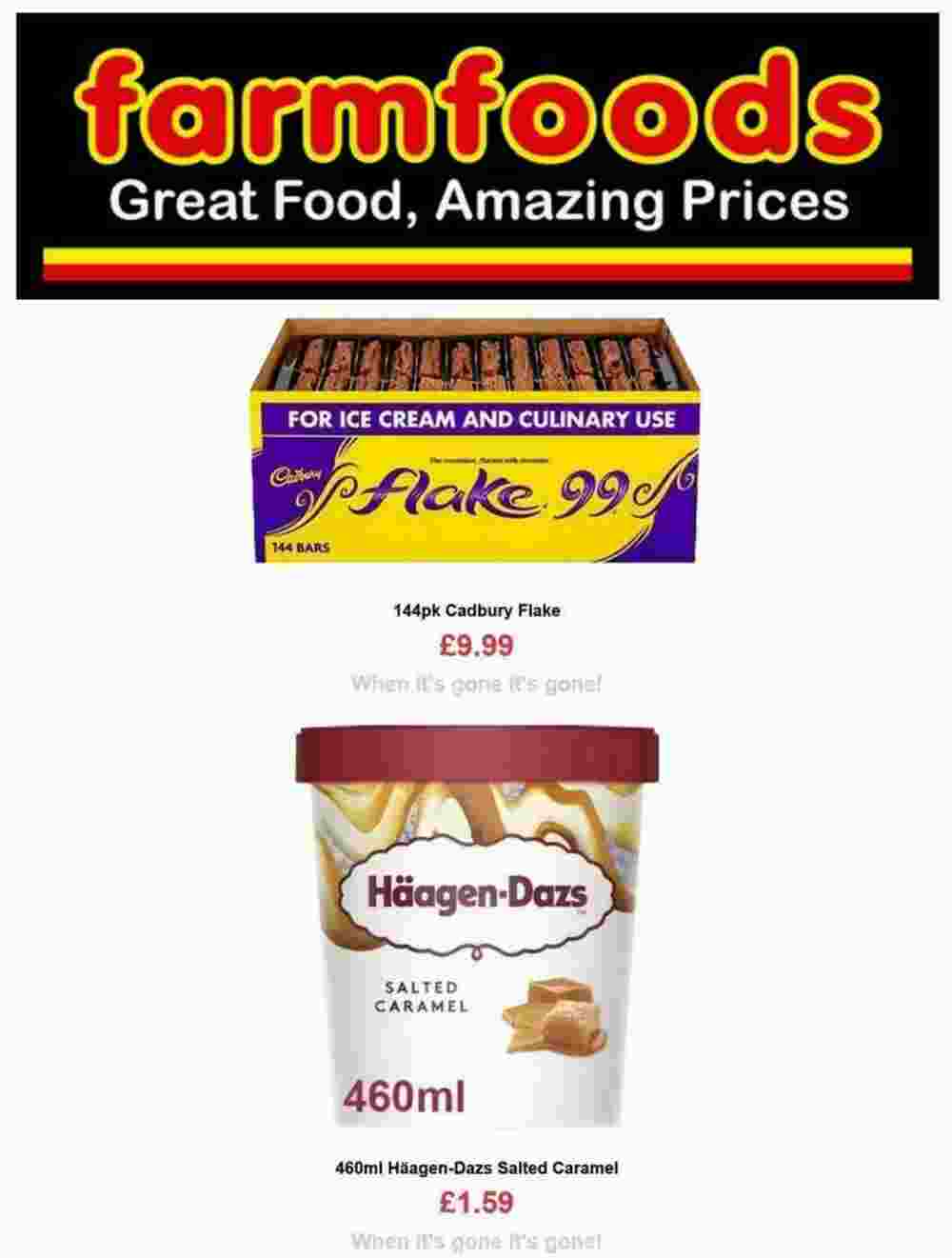 Farmfoods offers valid from 26/09/2023 - Page 1.