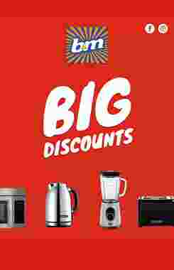 B&M Stores offers valid from 26/09/2023