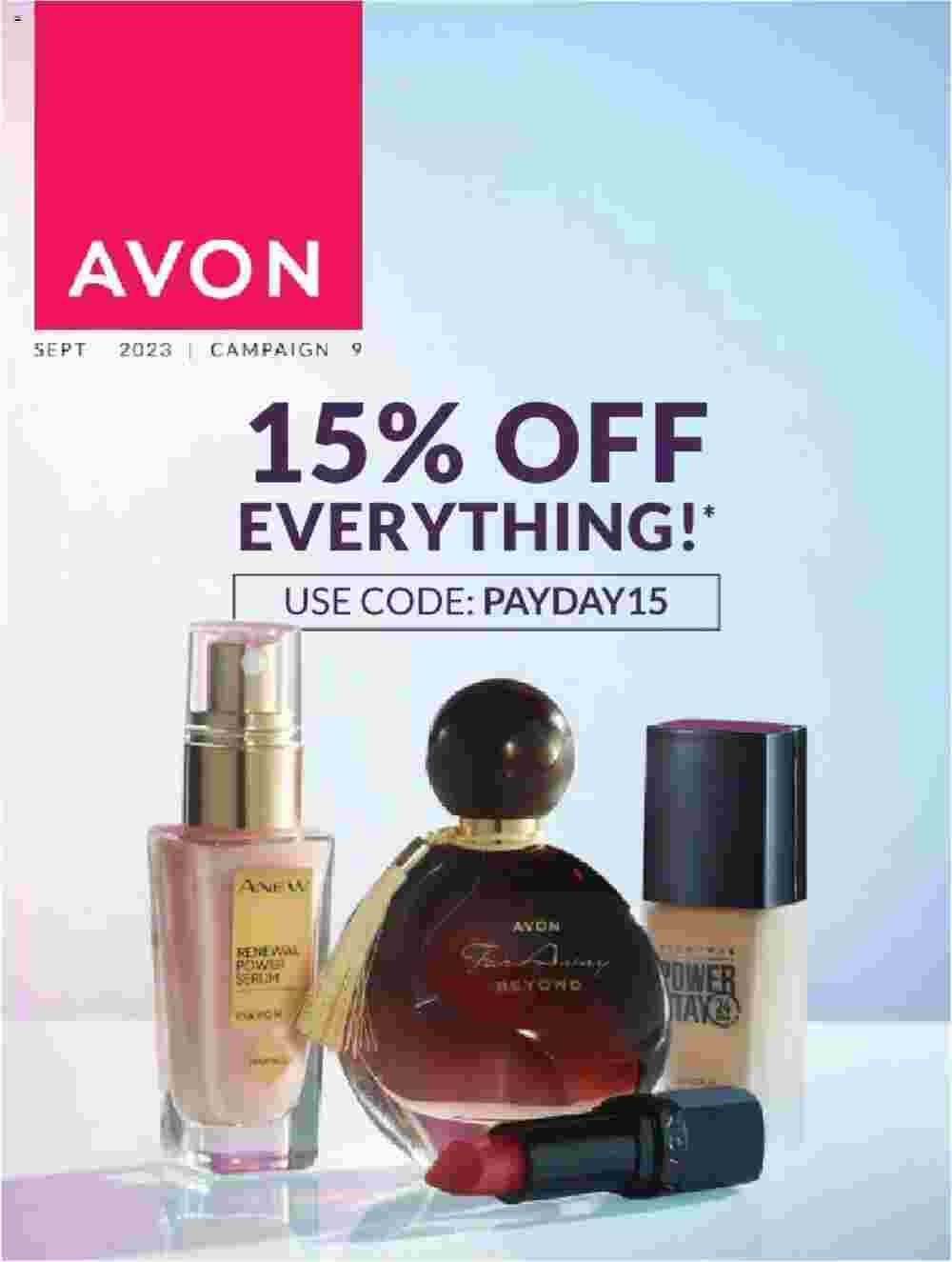Avon offers valid from 26/09/2023 - Page 1.