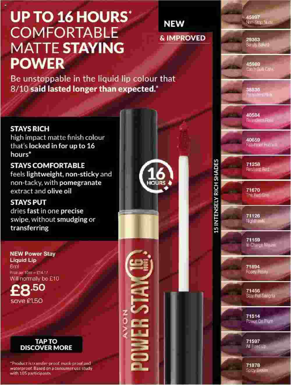 Avon offers valid from 26/09/2023 - Page 34.
