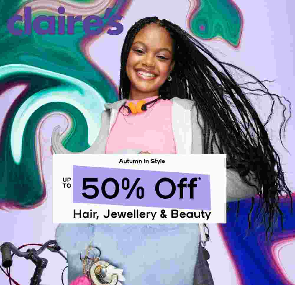 Claire's offers valid from 26/09/2023 - Page 1.