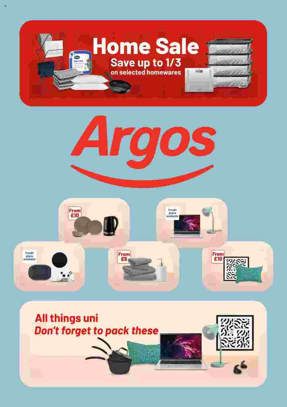 Argos offers valid from 27/09/2023 - Page 1.
