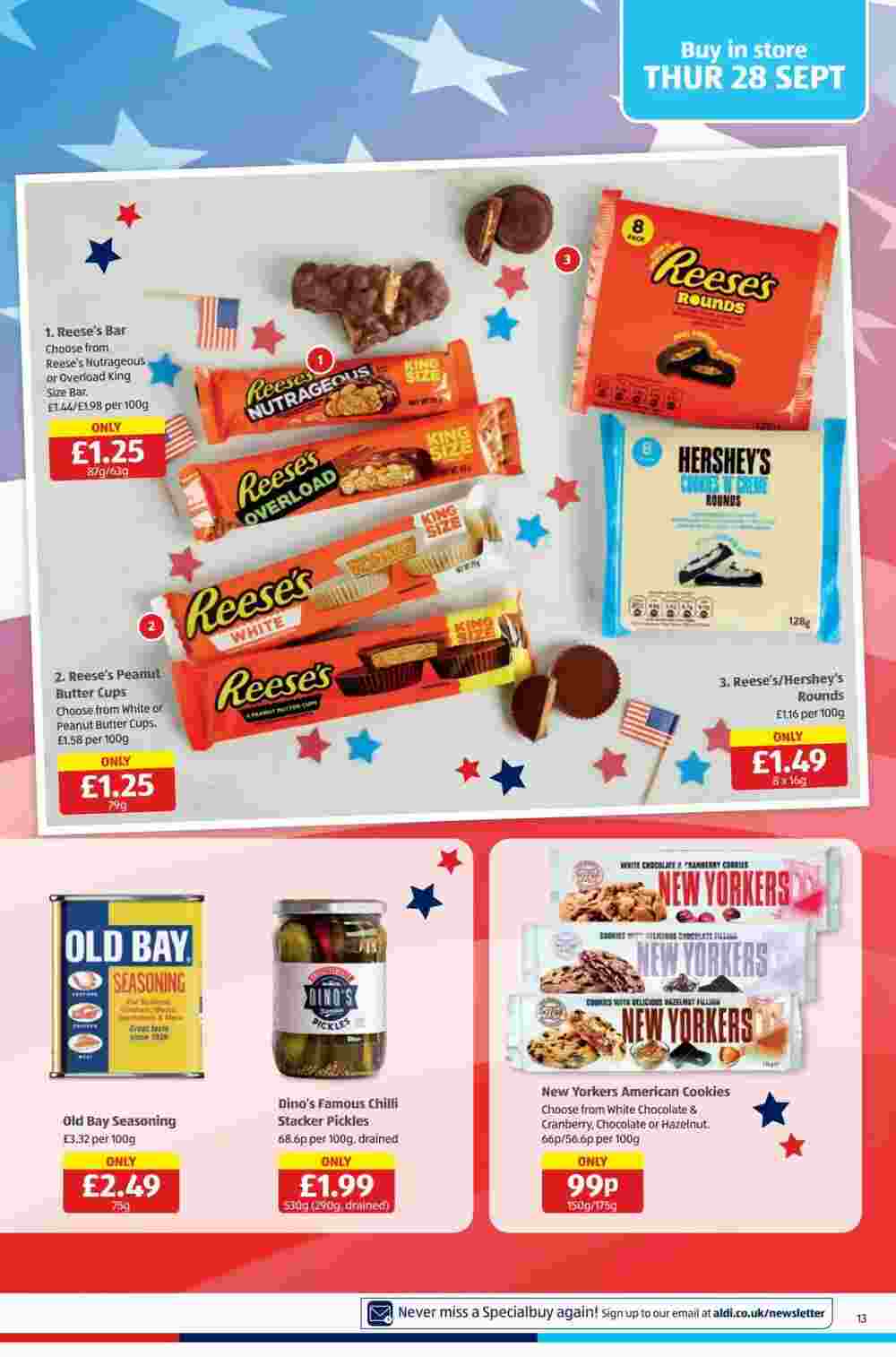Aldi offers valid from 28/09/2023 - Page 13.