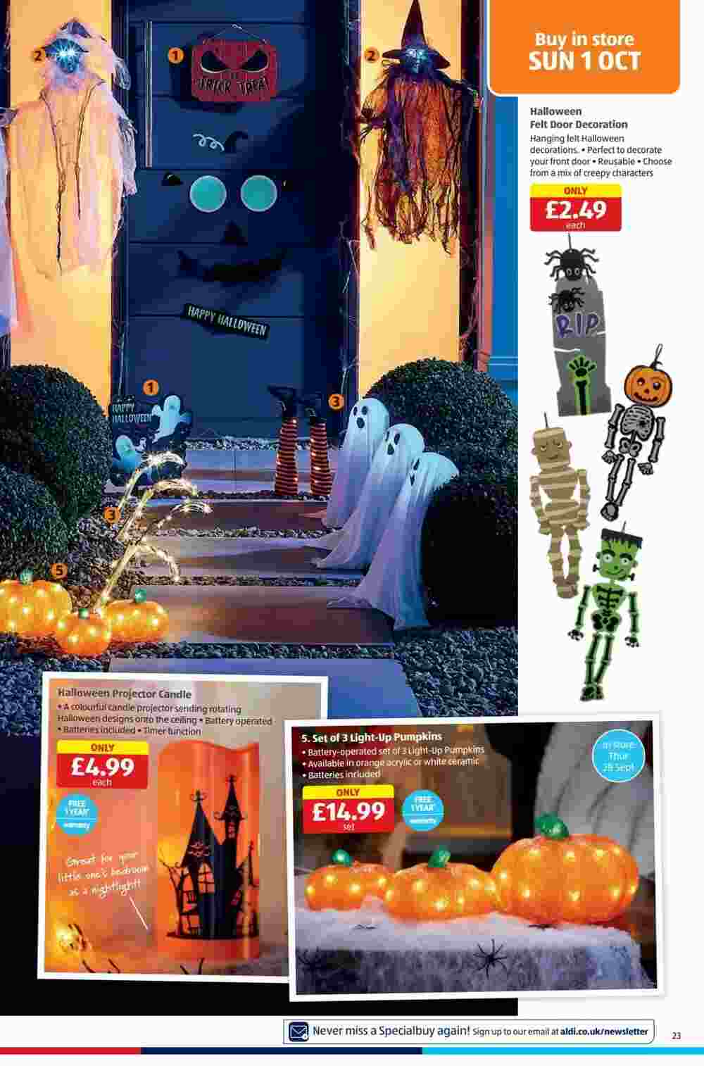 Aldi offers valid from 28/09/2023 - Page 23.