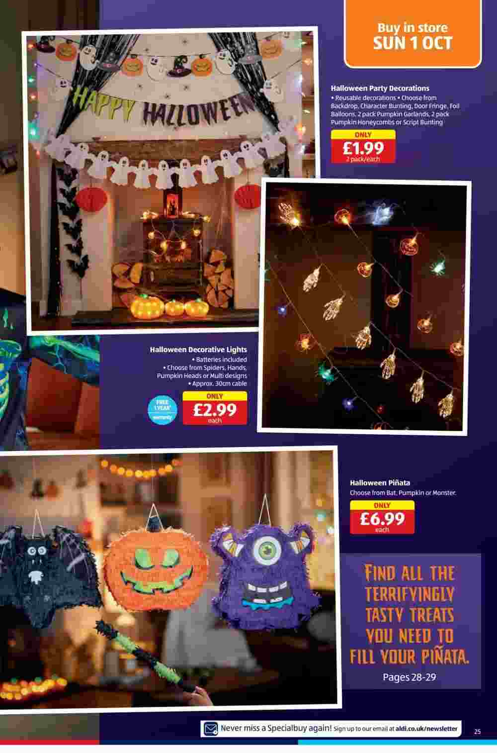 Aldi offers valid from 28/09/2023 - Page 25.