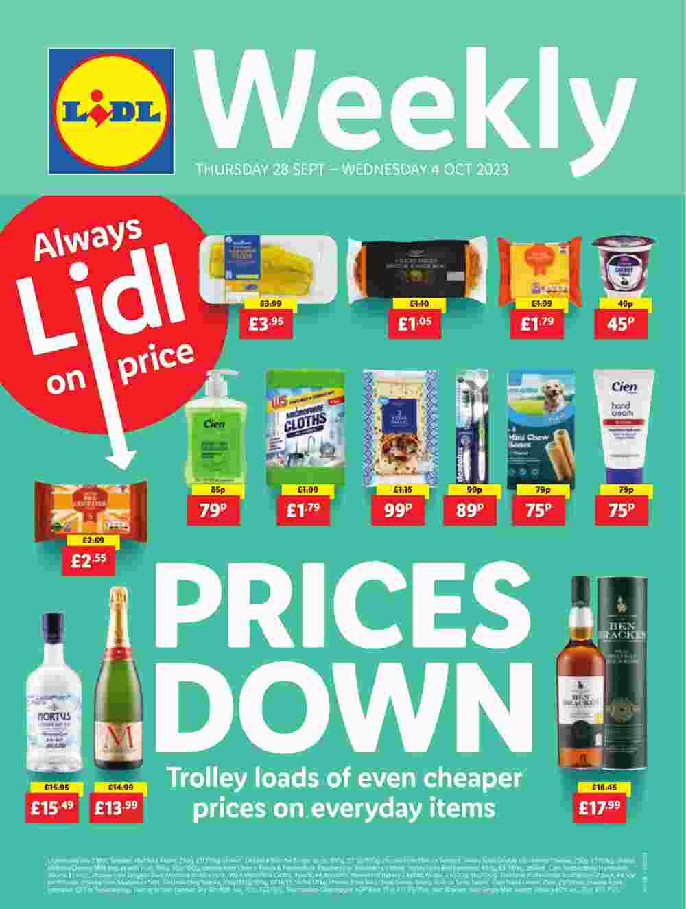 Lidl offers valid from 28/09/2023 - Page 1.