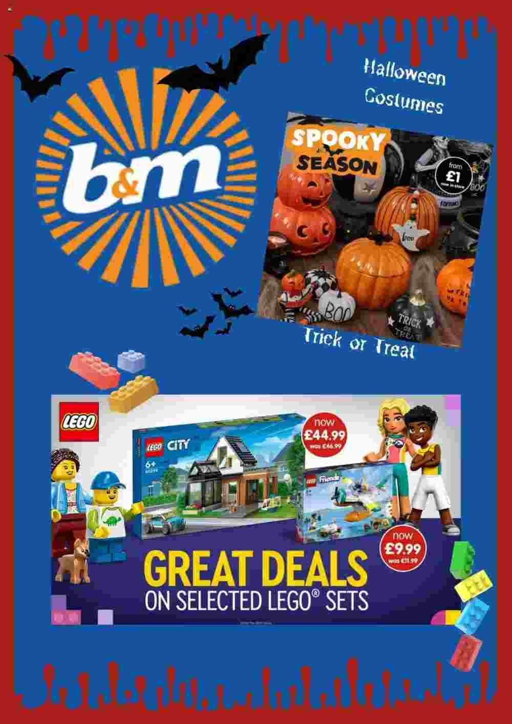 B&M Stores offers valid from 30/09/2023 - Page 1.