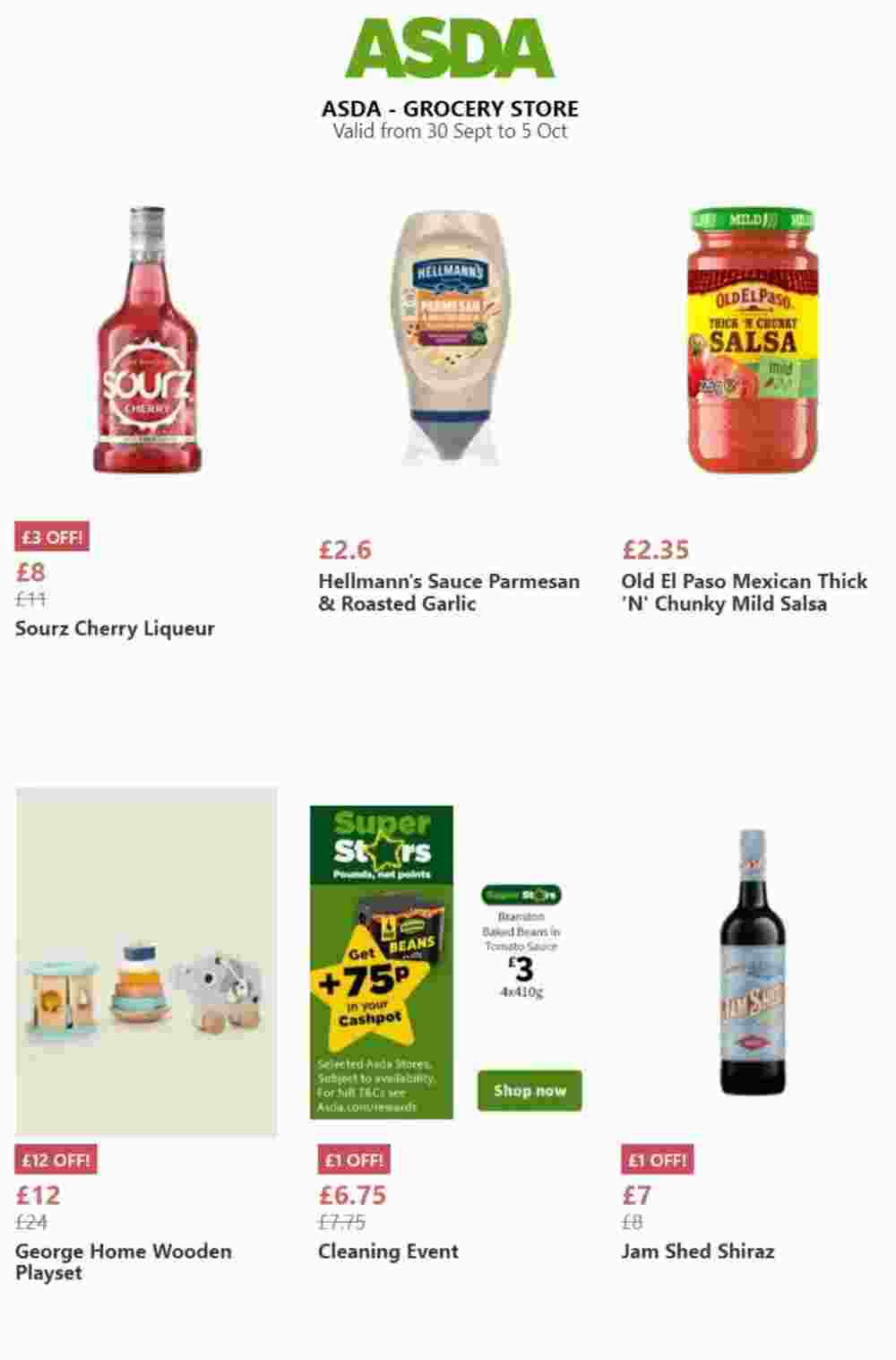 Asda offers valid from 30/09/2023 - Page 4.