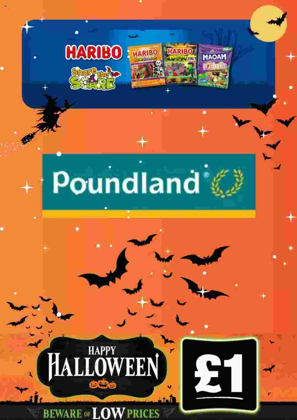 Poundland offers valid from 04/10/2023 - Page 1.