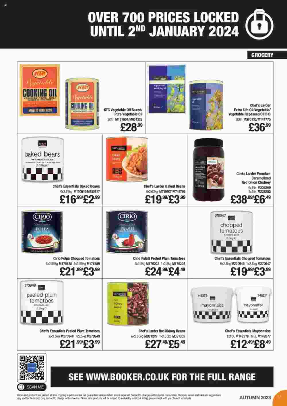 Booker Wholesale offers valid from 04/10/2023 - Page 17.