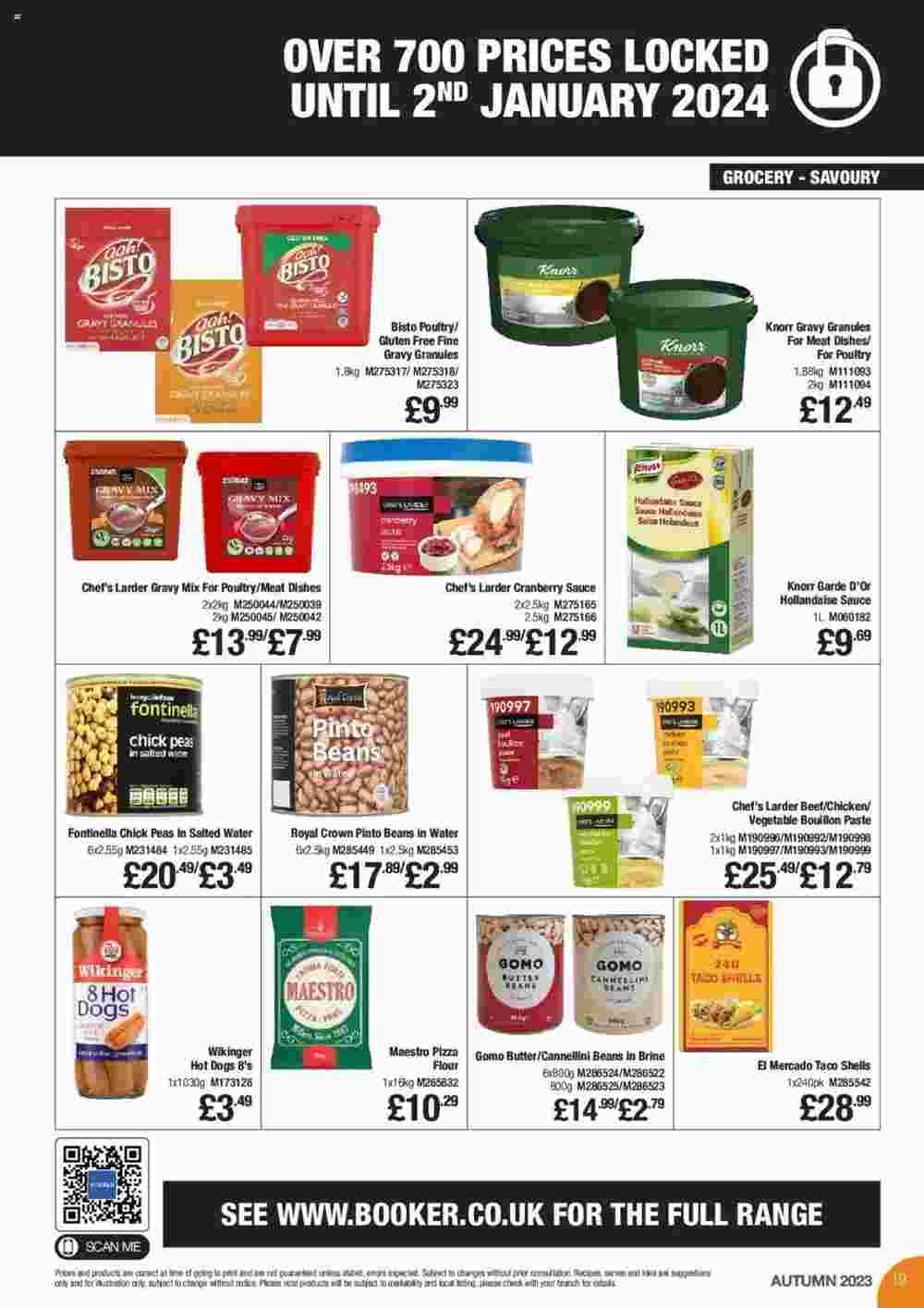 Booker Wholesale offers valid from 04/10/2023 - Page 19.