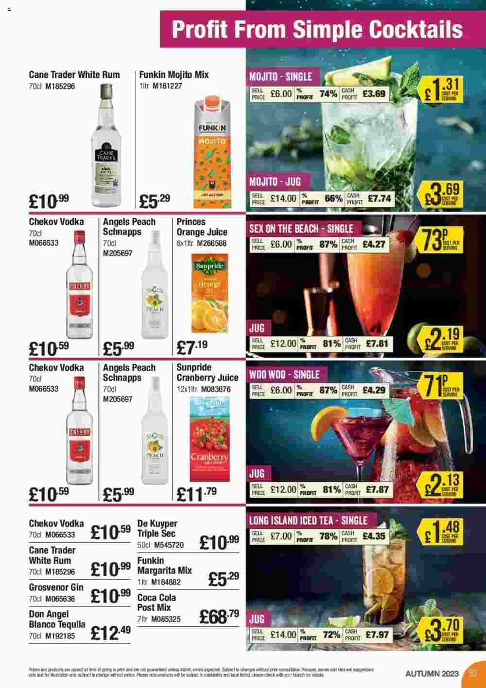 Booker Wholesale offers valid from 04/10/2023 - Page 93.