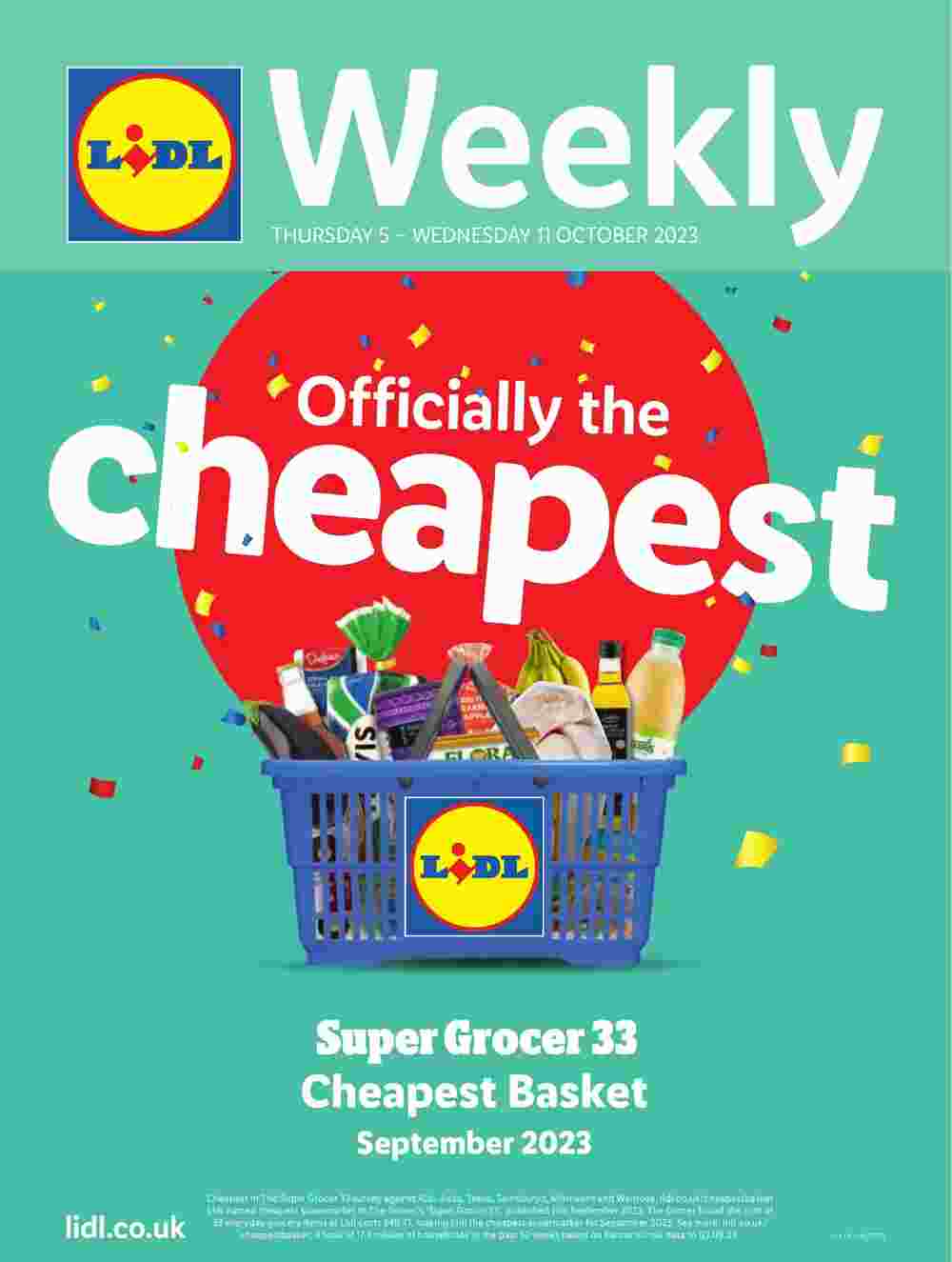 Lidl offers valid from 05/10/2023 - Page 1.