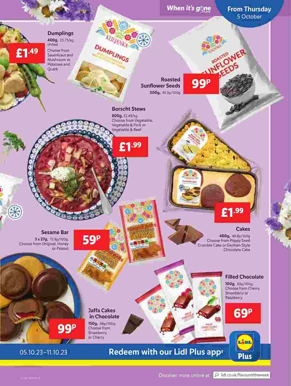 Lidl offers valid from 05/10/2023 - Page 5.