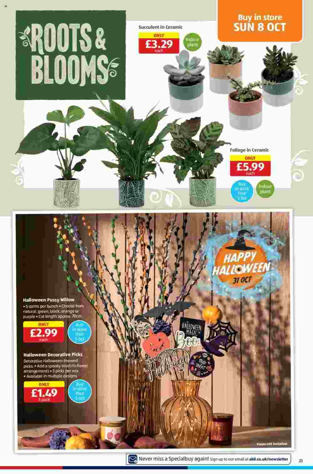 Aldi offers valid from 05/10/2023 - Page 23.