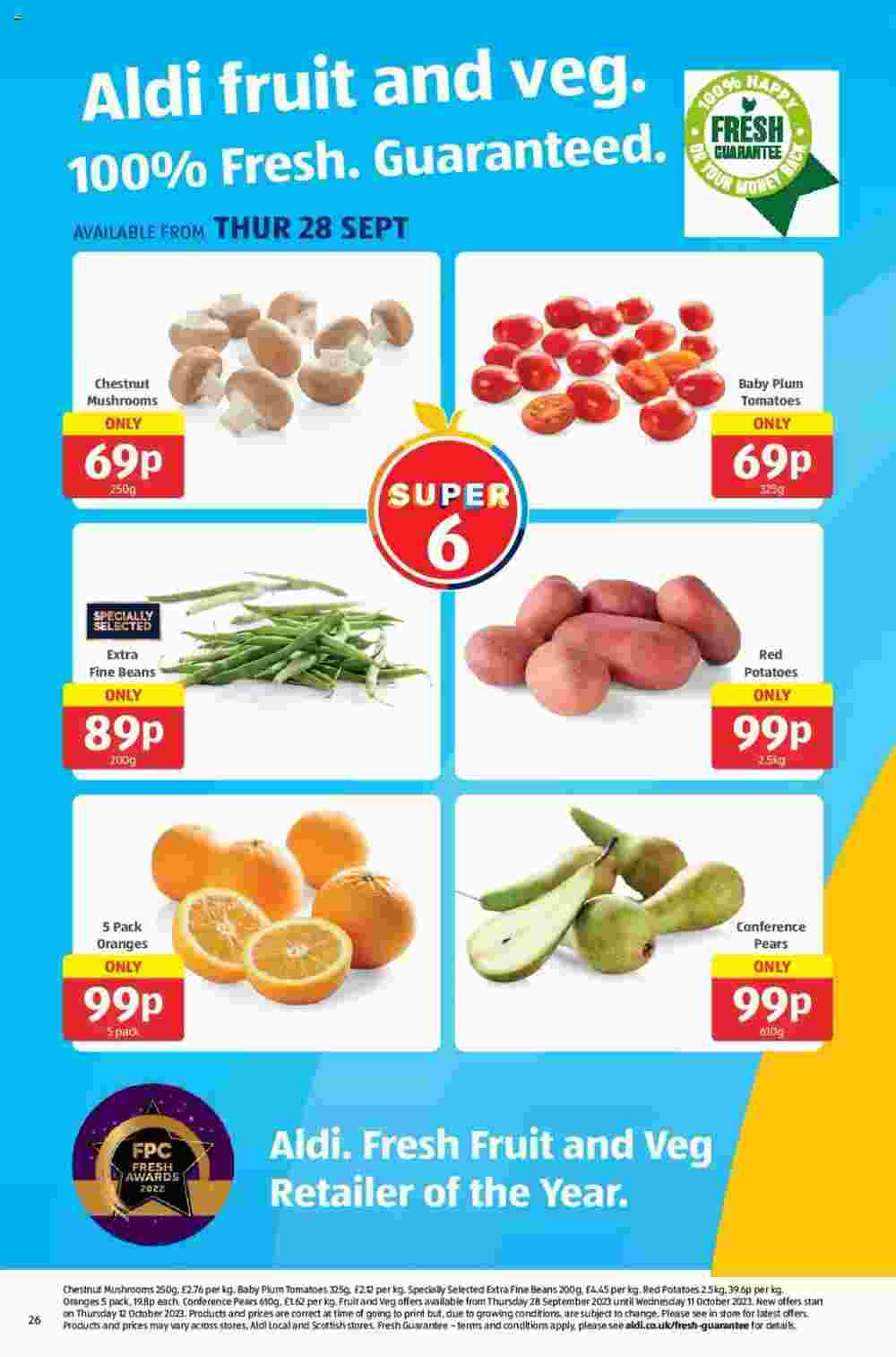 Aldi offers valid from 05/10/2023 - Page 26.