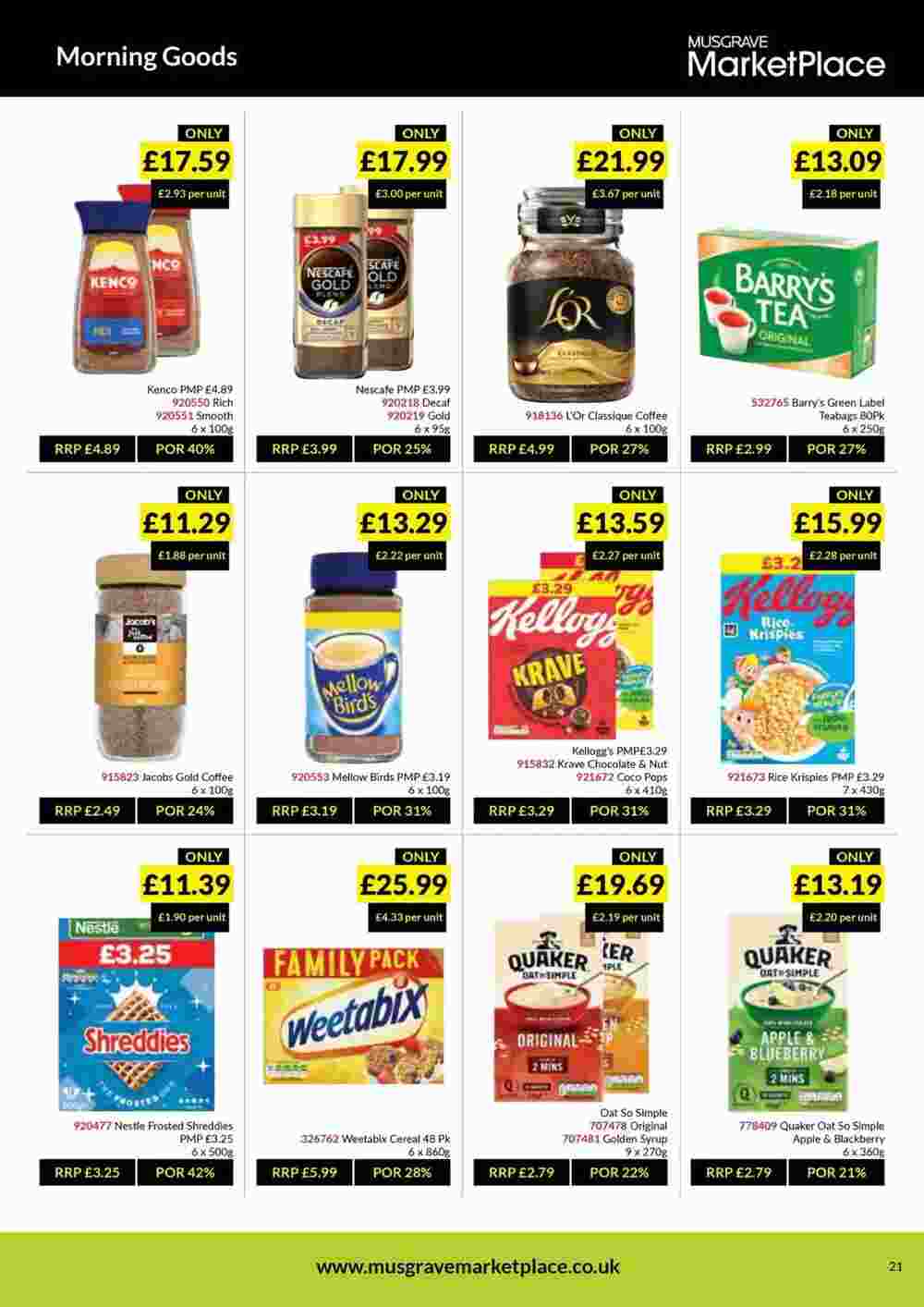 Musgrave MarketPlace offers valid from 09/10/2023 - Page 21.