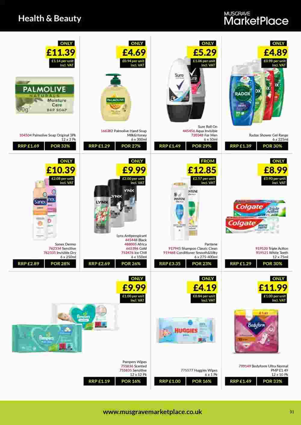 Musgrave MarketPlace offers valid from 09/10/2023 - Page 31.