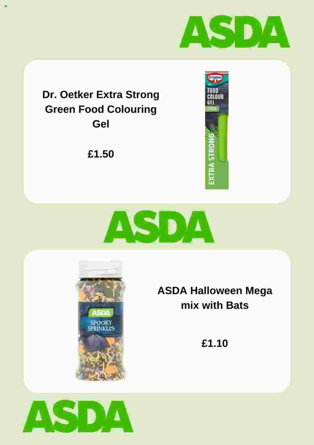 Asda offers valid from 11/10/2023 - Page 3.