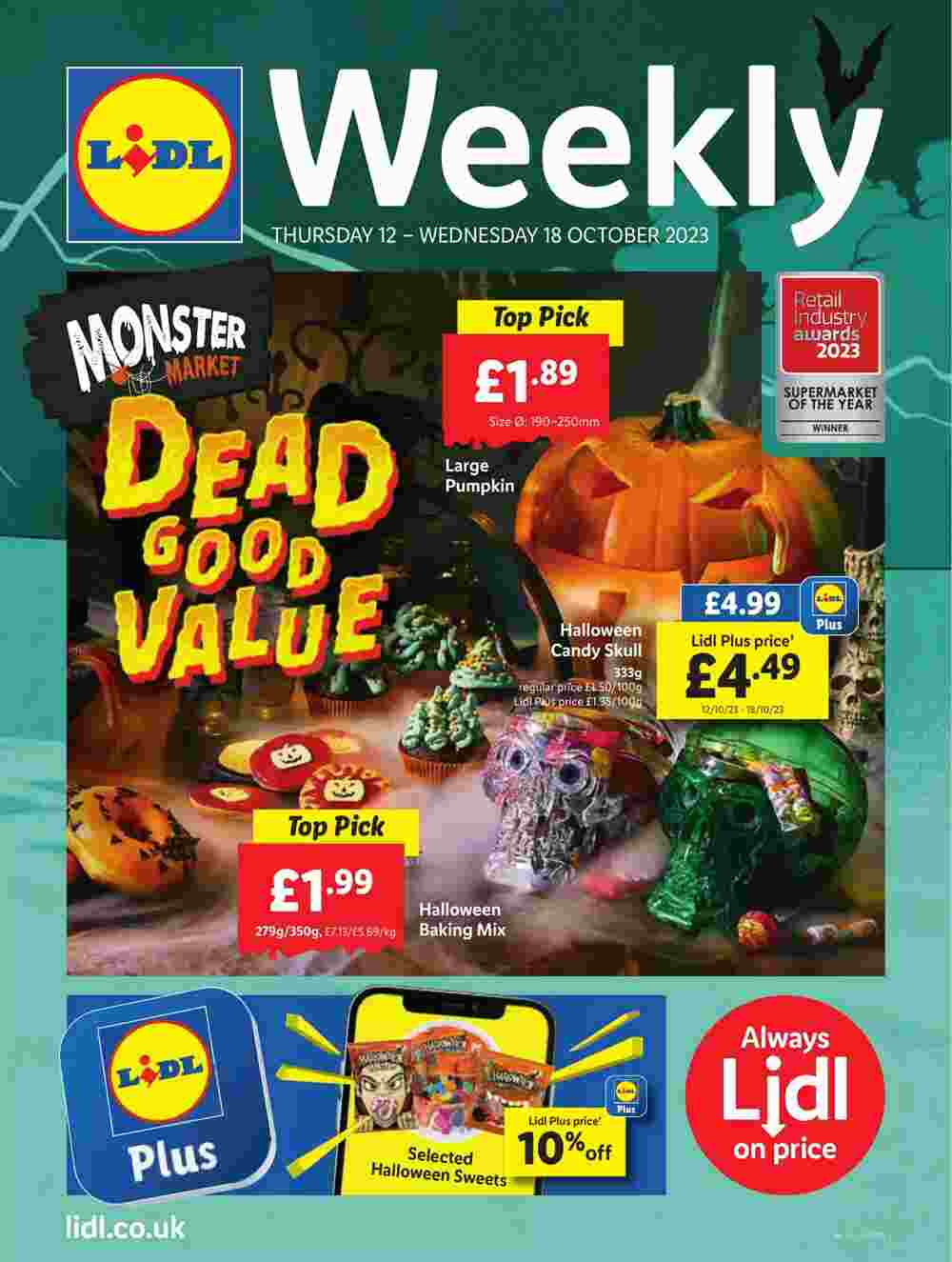 Lidl offers valid from 12/10/2023 - Page 1.