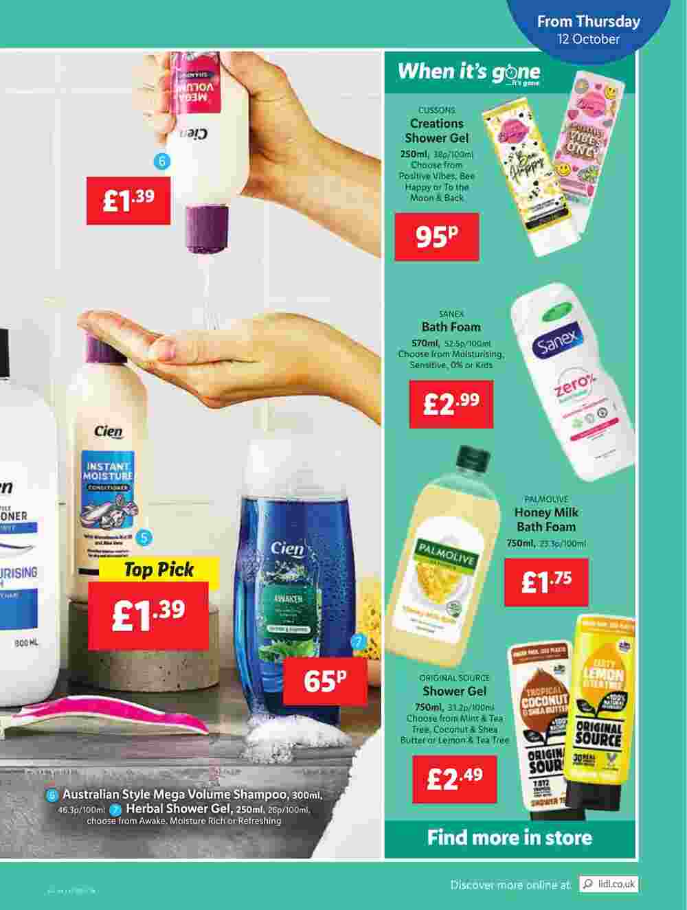 Lidl offers valid from 12/10/2023 - Page 11.