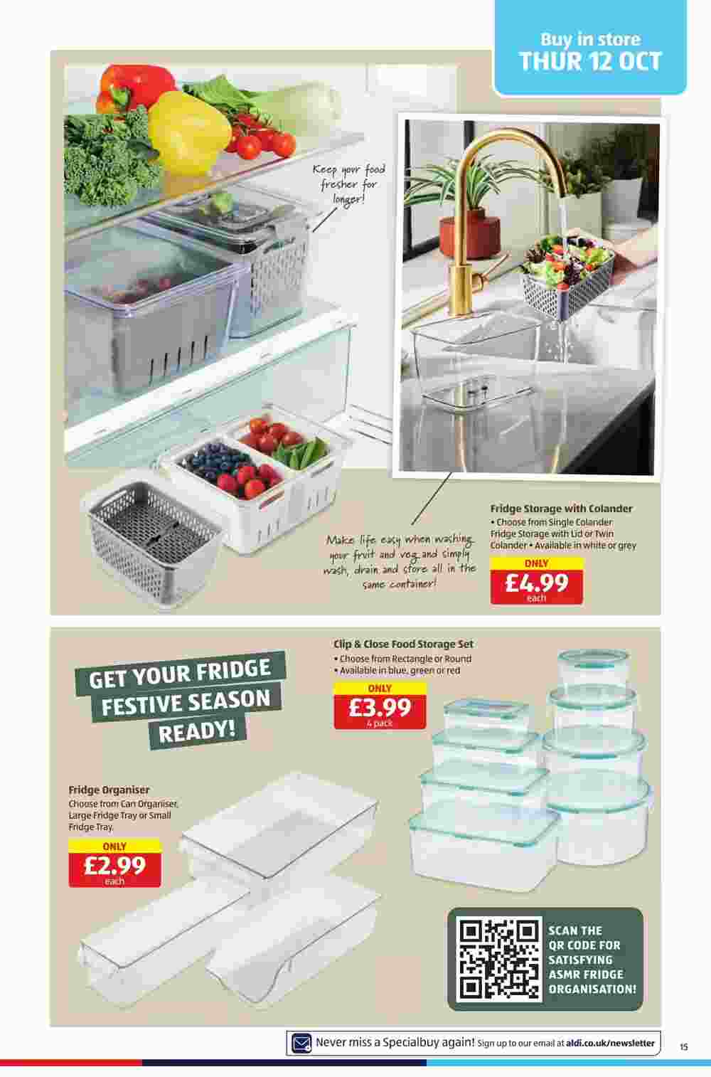 Aldi offers valid from 12/10/2023 - Page 15.