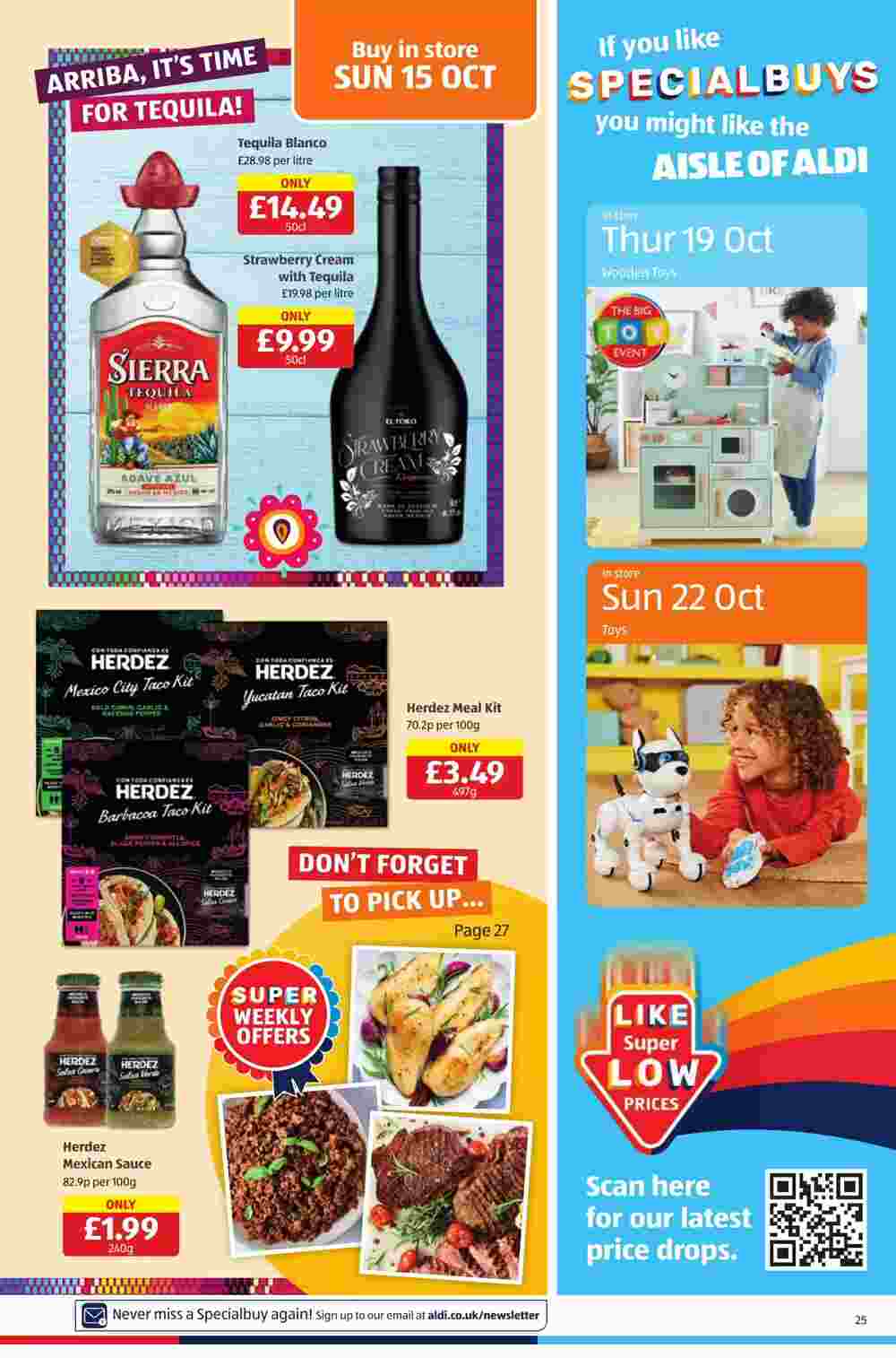 Aldi offers valid from 12/10/2023 - Page 25.