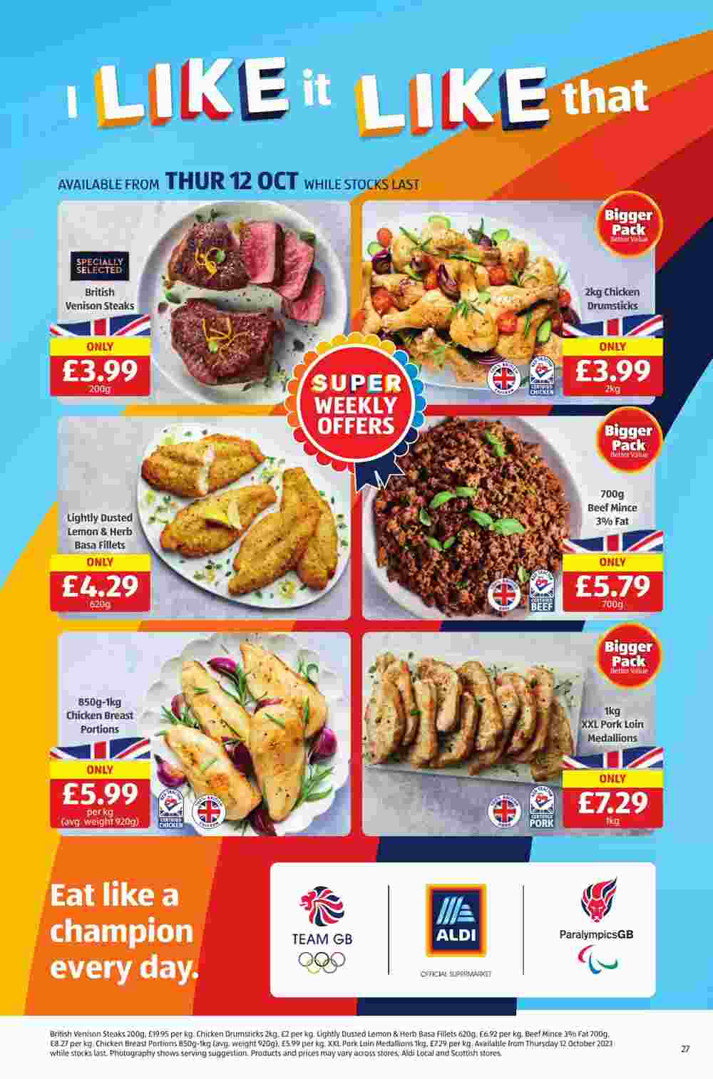 Aldi offers valid from 12/10/2023 - Page 27.