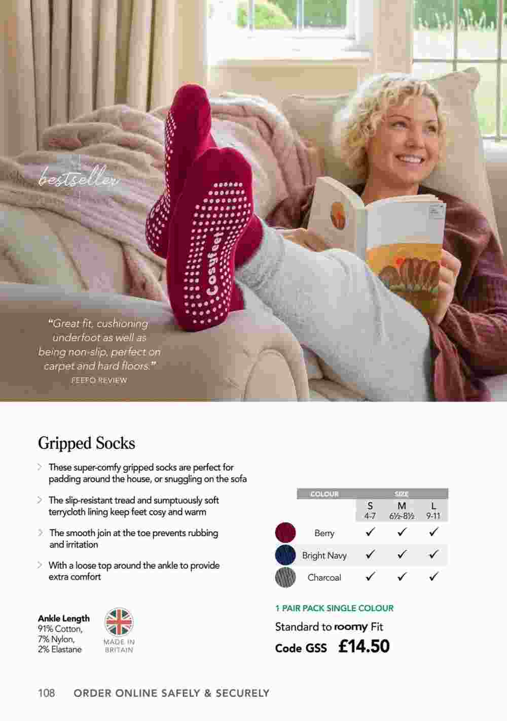 Cosyfeet offers valid from 12/10/2023 - Page 108.