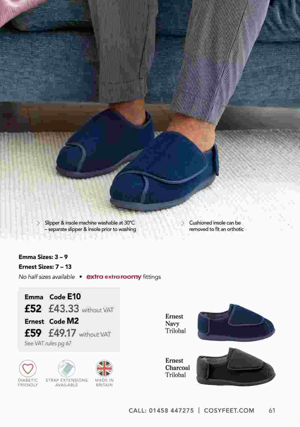Cosyfeet offers valid from 12/10/2023 - Page 61.