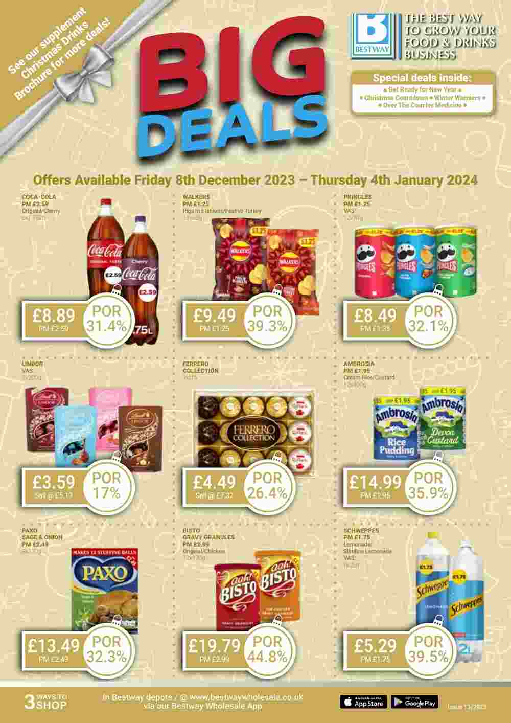 Bestway offers valid from 13/10/2023 - Page 1.