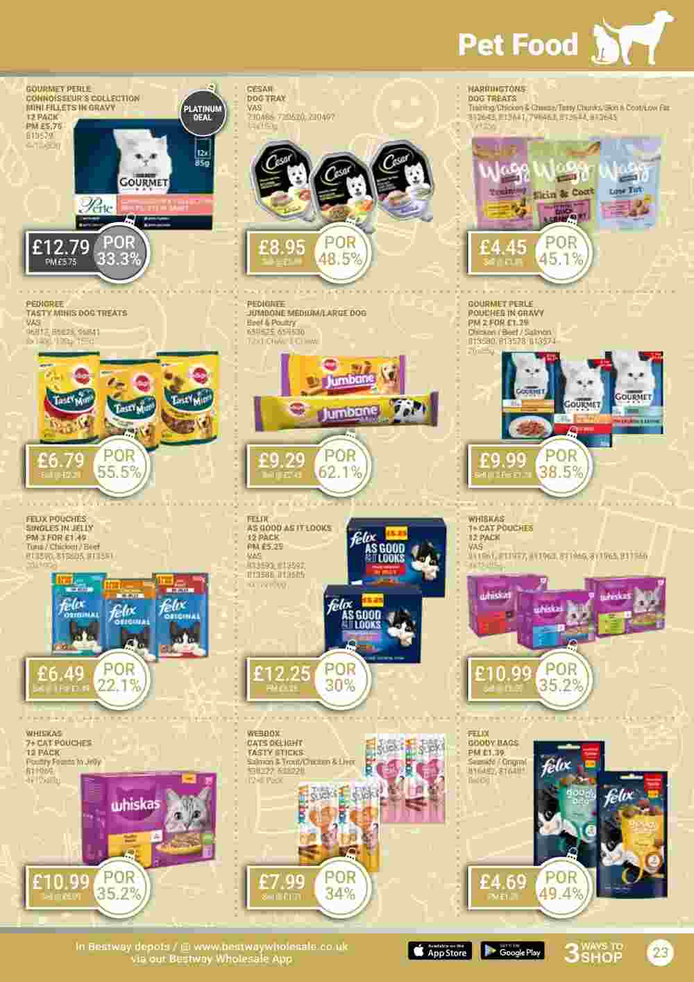 Bestway offers valid from 13/10/2023 - Page 23.