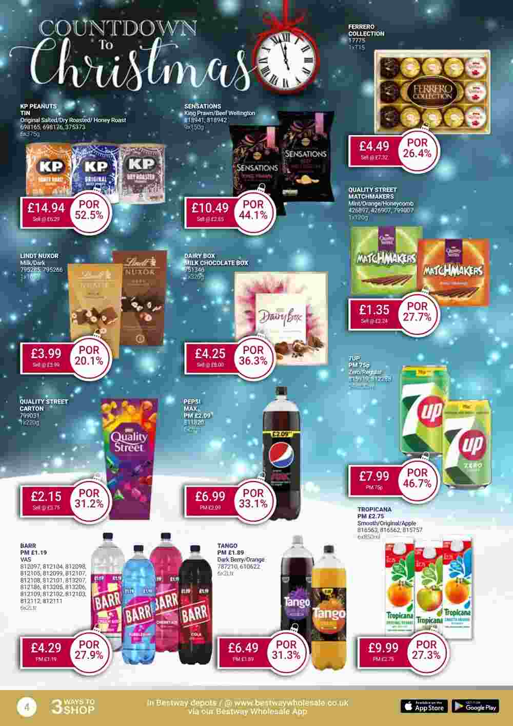 Bestway offers valid from 13/10/2023 - Page 4.