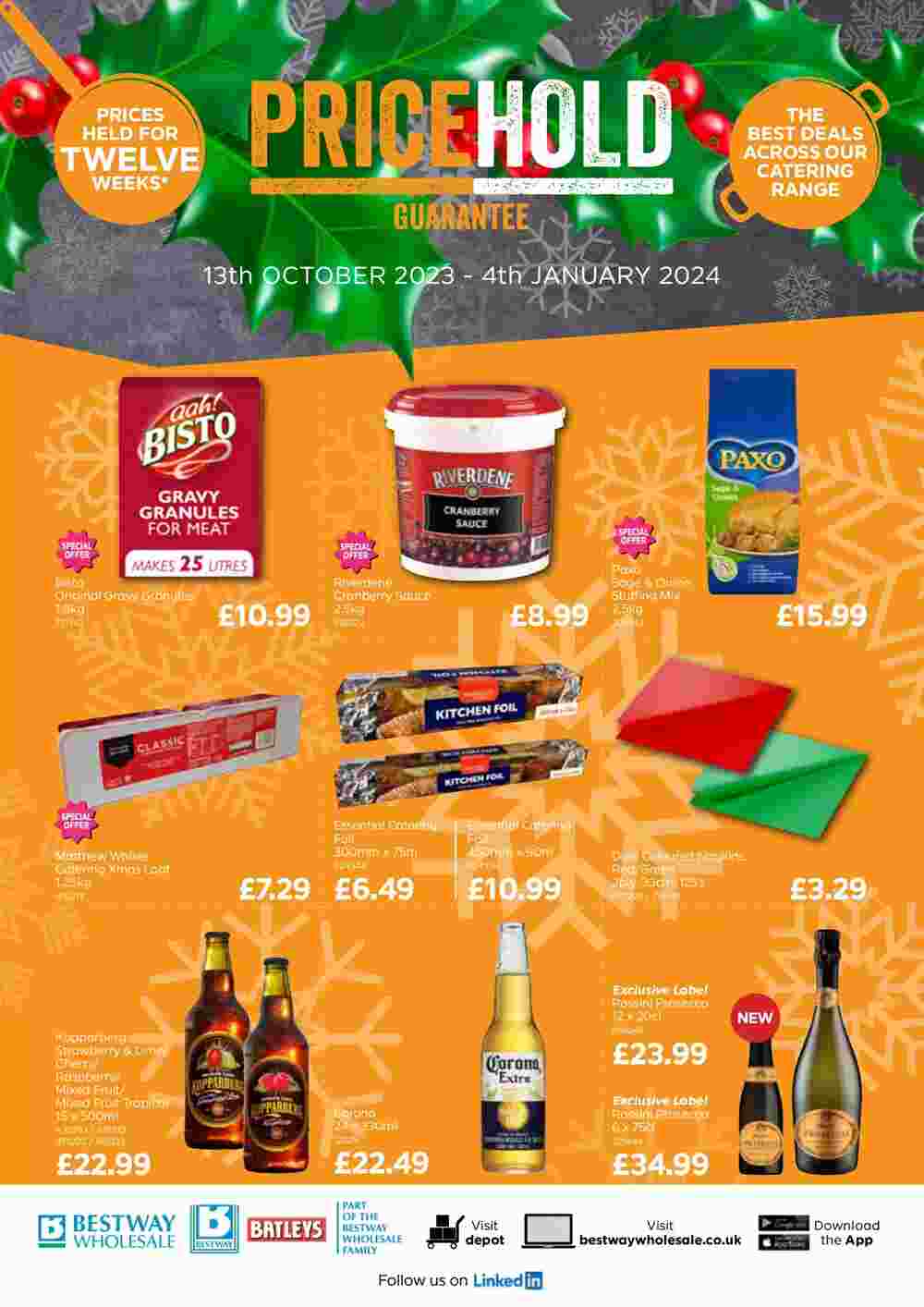 Bestway offers valid from 13/10/2023 - Page 1.