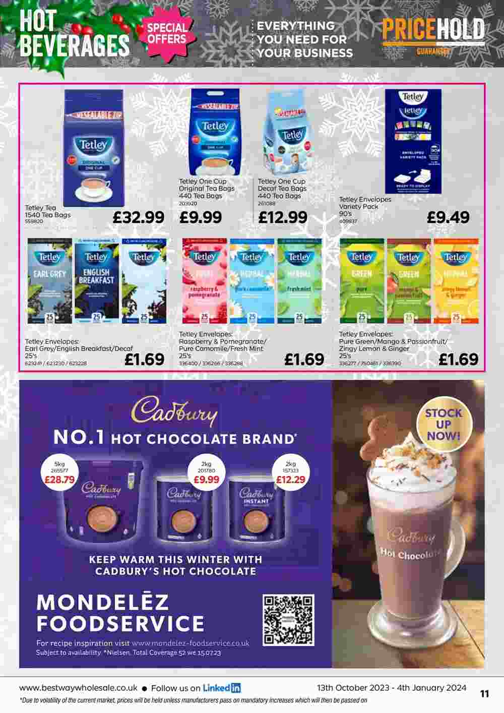 Bestway offers valid from 13/10/2023 - Page 11.