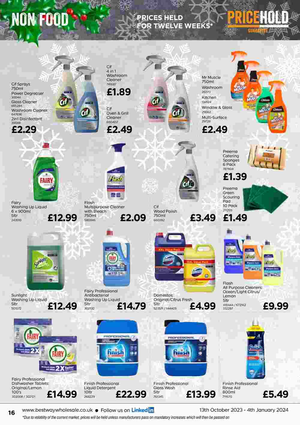 Bestway offers valid from 13/10/2023 - Page 16.