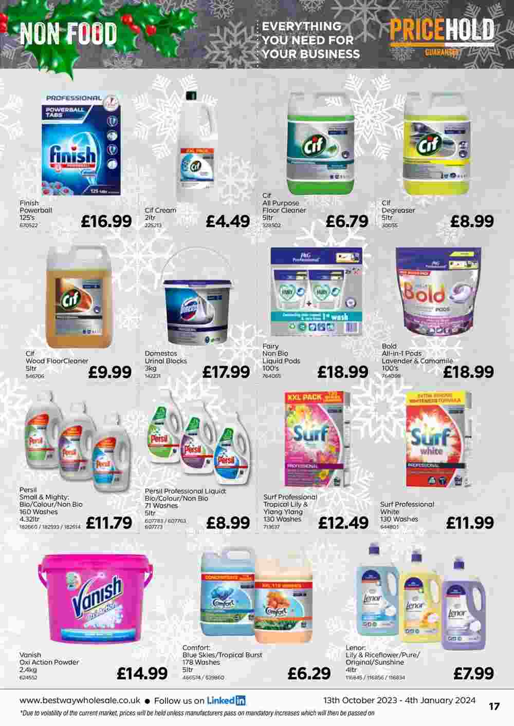 Bestway offers valid from 13/10/2023 - Page 17.