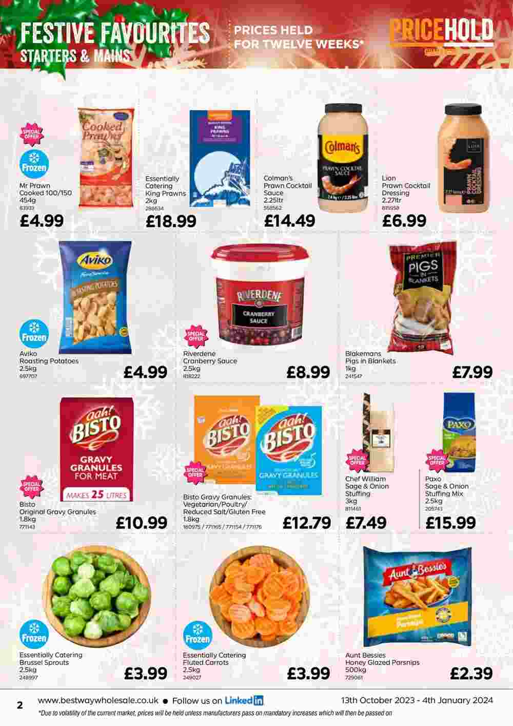 Bestway offers valid from 13/10/2023 - Page 2.