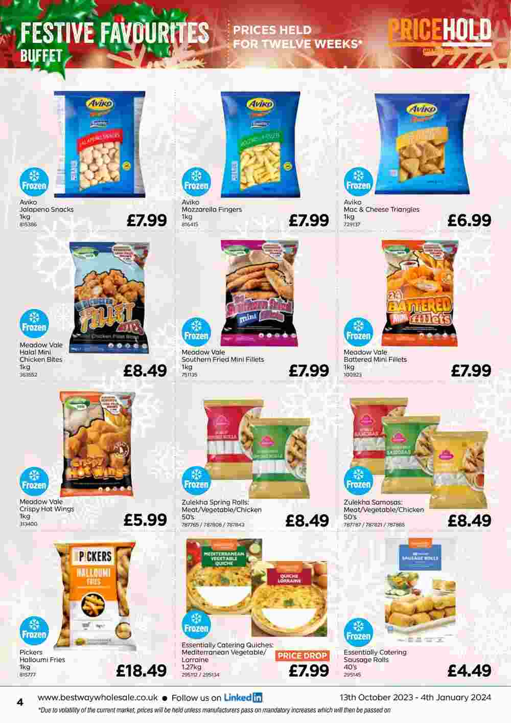 Bestway offers valid from 13/10/2023 - Page 4.