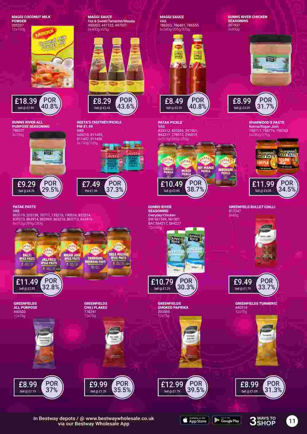 Bestway offers valid from 13/10/2023 - Page 11.