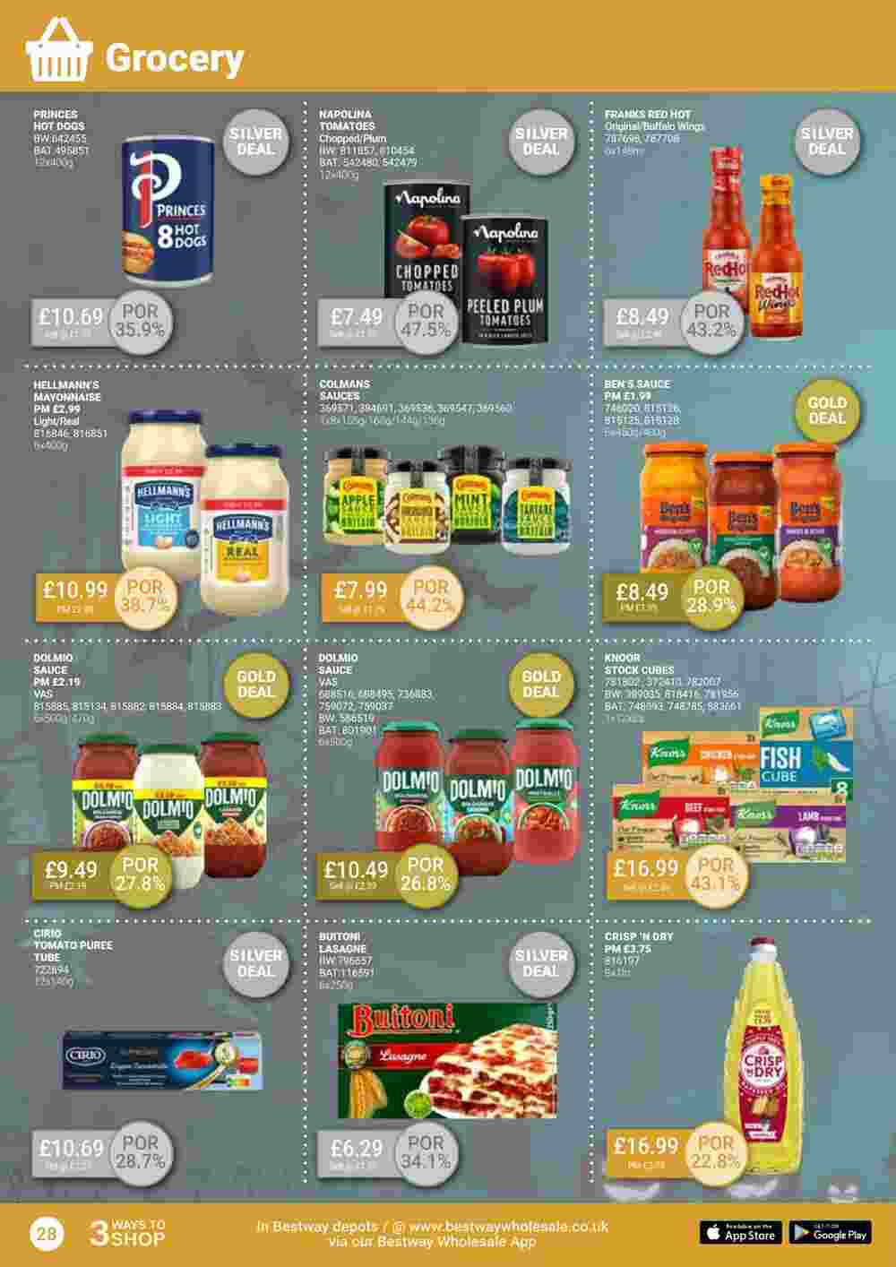 Bestway offers valid from 13/10/2023 - Page 28.