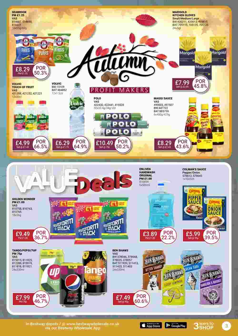 Bestway offers valid from 13/10/2023 - Page 3.