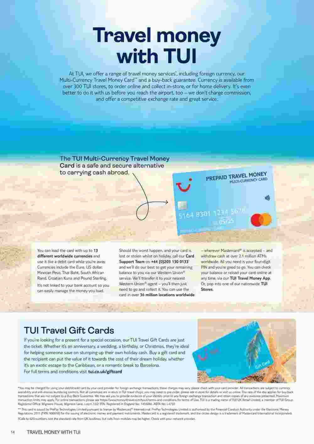 Tui offers valid from 13/10/2023 - Page 14.