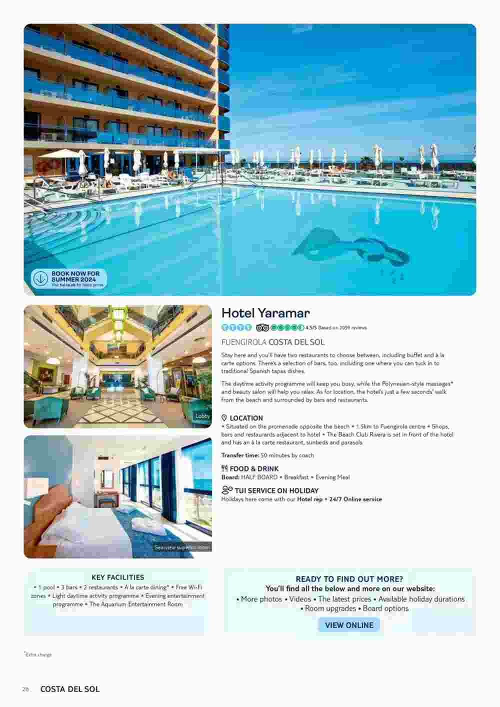 Tui offers valid from 13/10/2023 - Page 28.