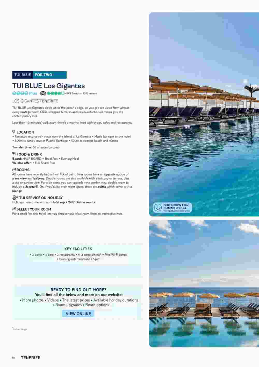 Tui offers valid from 13/10/2023 - Page 40.