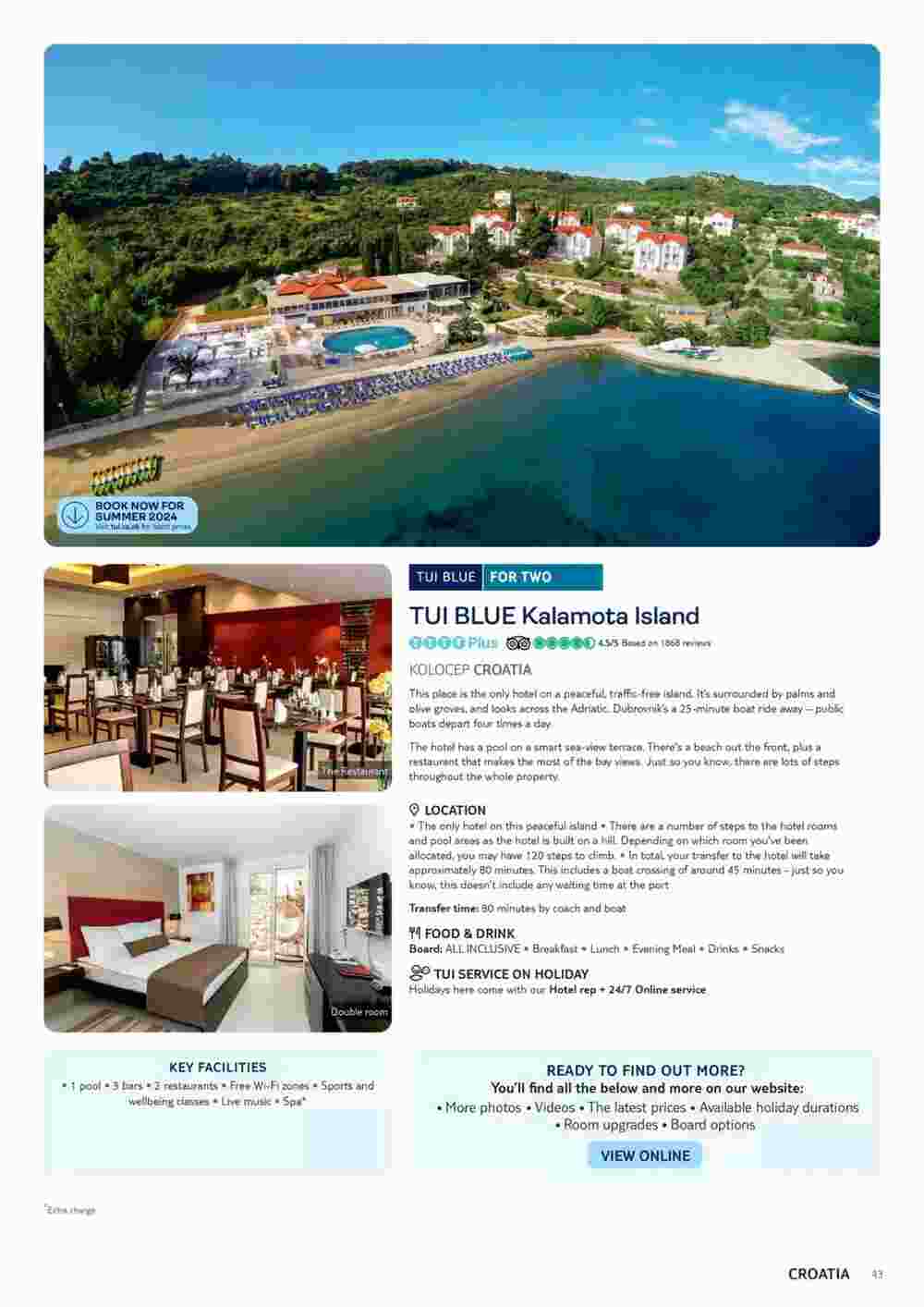 Tui offers valid from 13/10/2023 - Page 43.