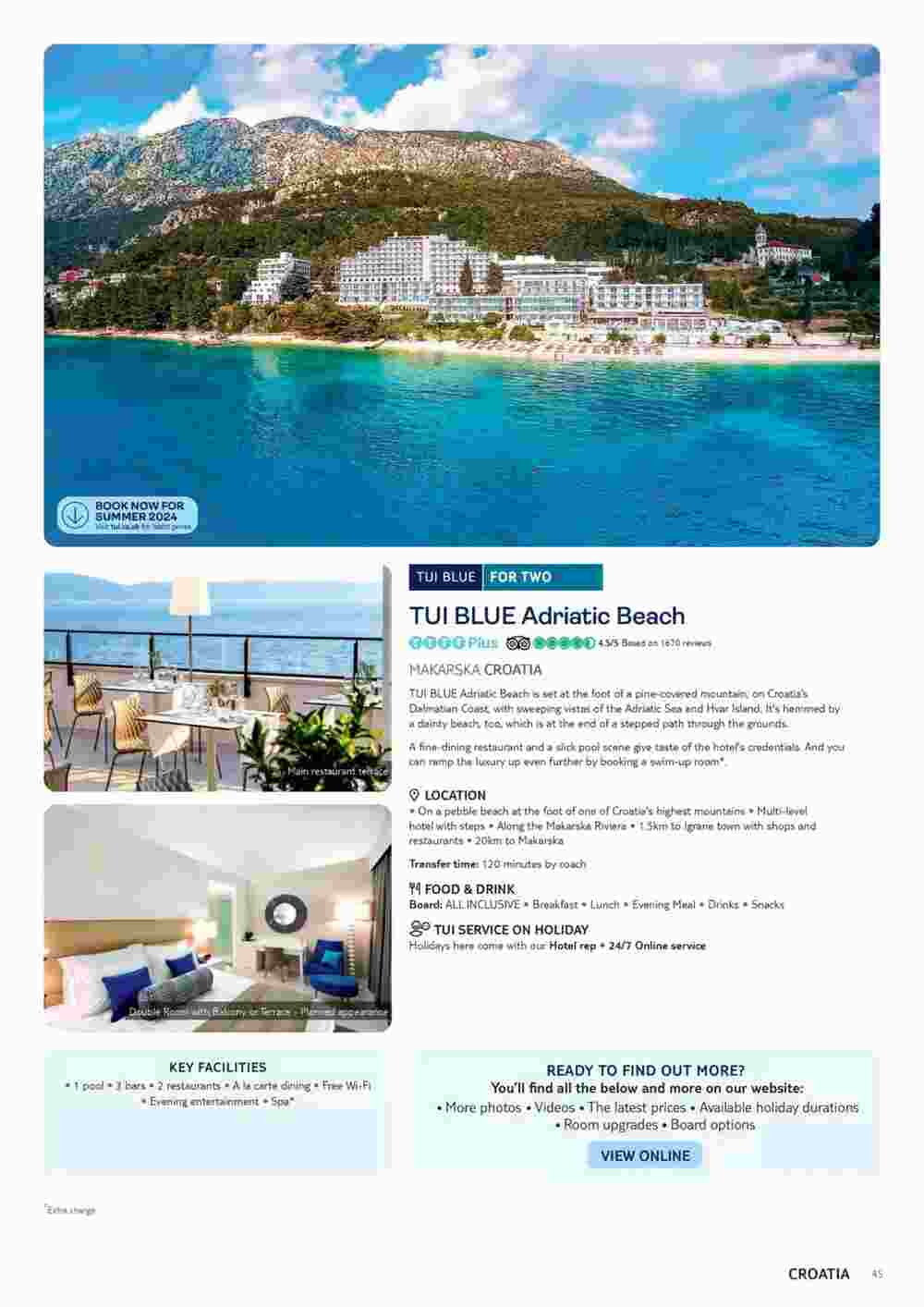 Tui offers valid from 13/10/2023 - Page 45.