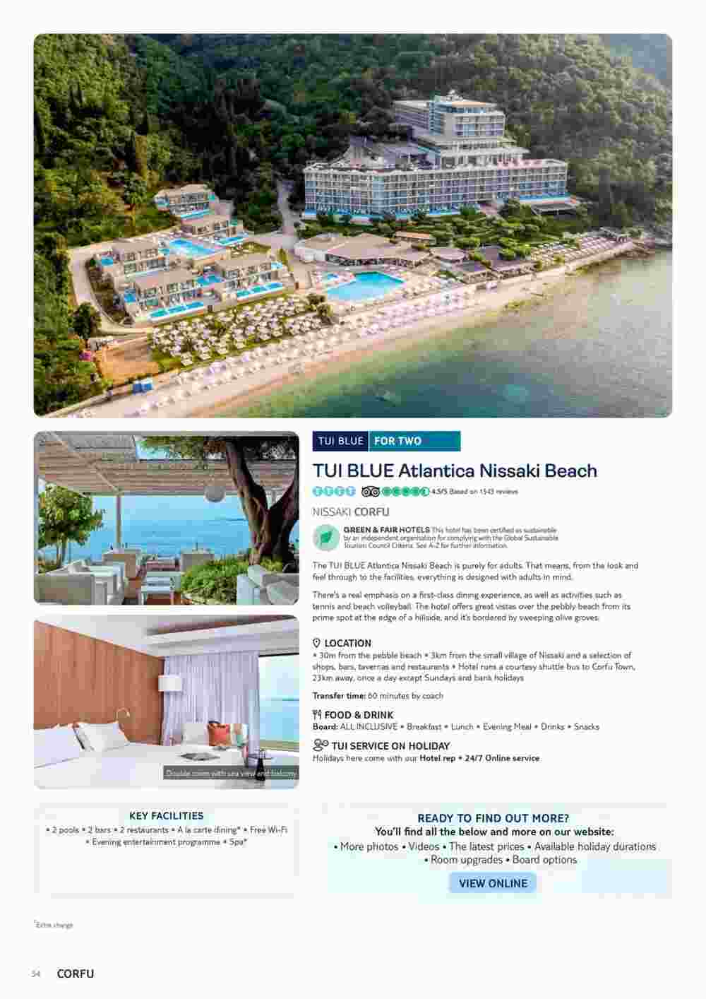 Tui offers valid from 13/10/2023 - Page 54.