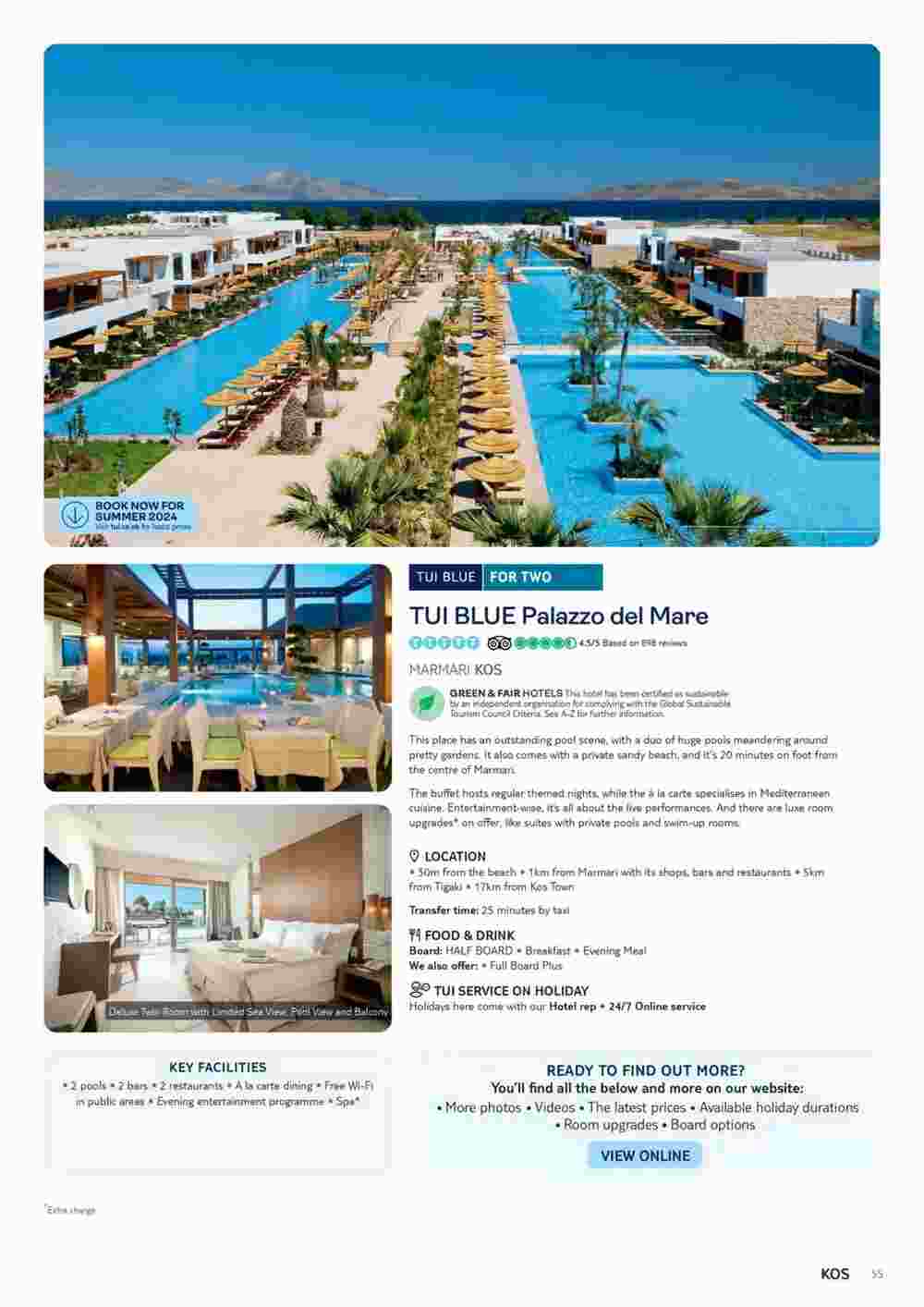 Tui offers valid from 13/10/2023 - Page 55.