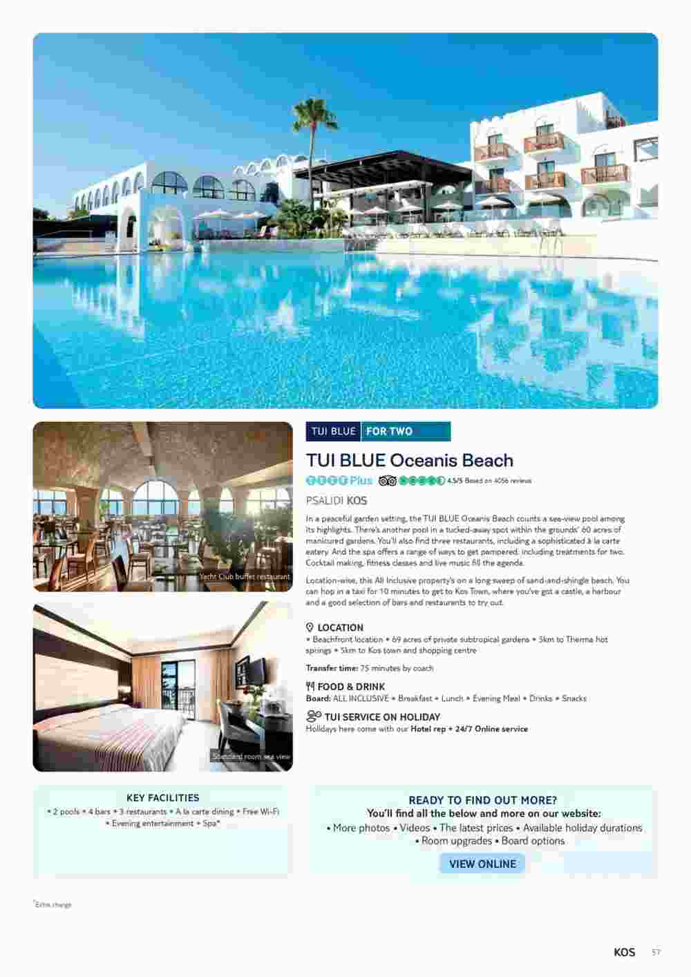 Tui offers valid from 13/10/2023 - Page 57.